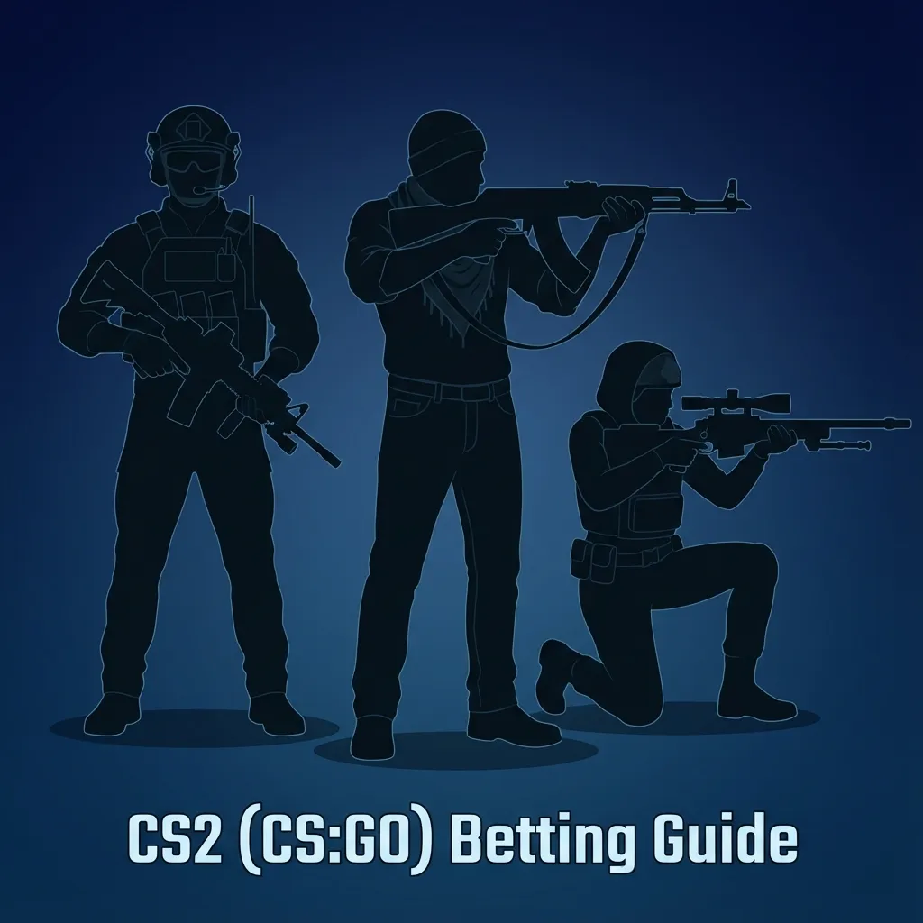 Banner showing CS2 esports match with betting odds and market options for CS2 / CS:GO tournaments on 1win