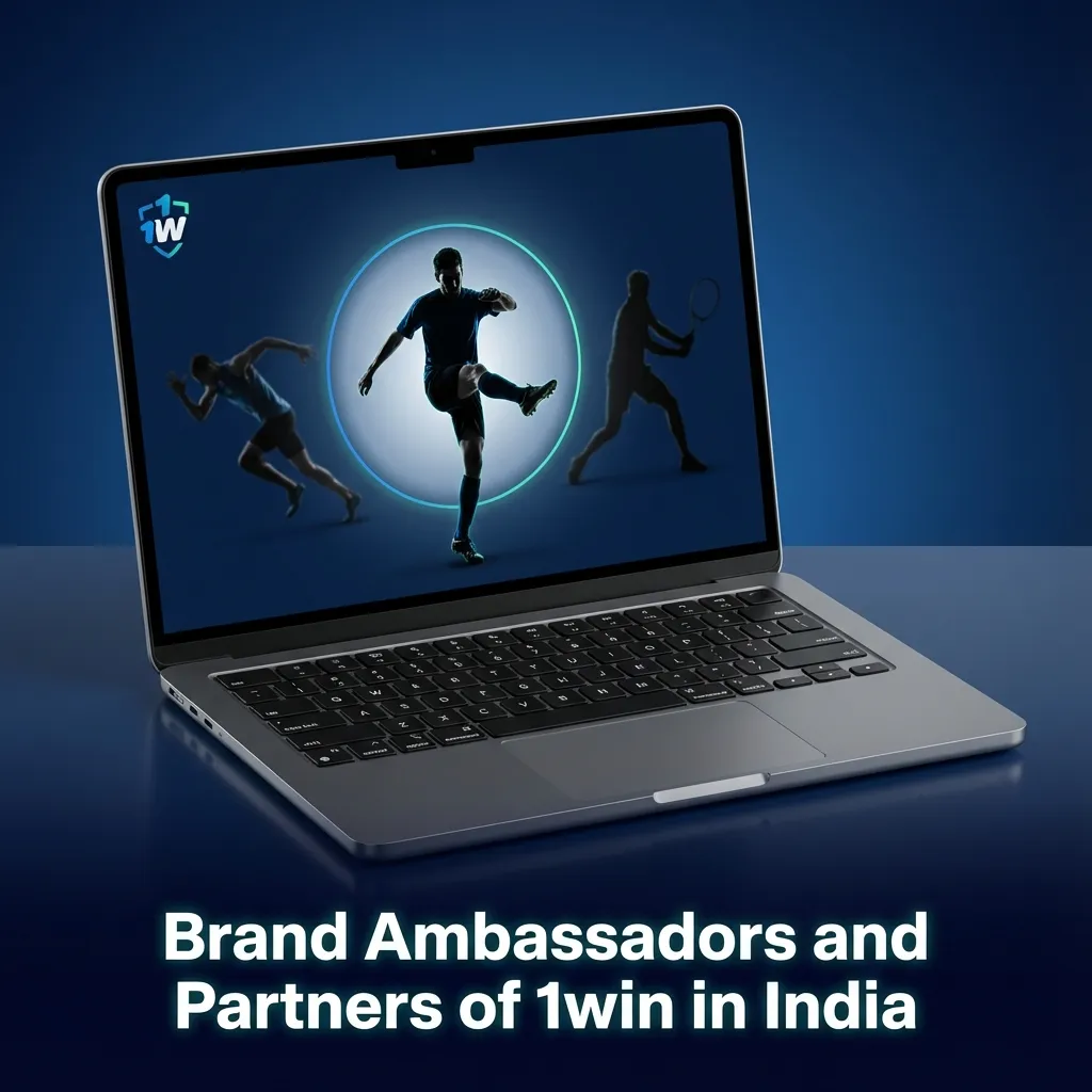 Collage of Indian sports influencers, eSports streamers and creators promoting 1win India and responsible betting online