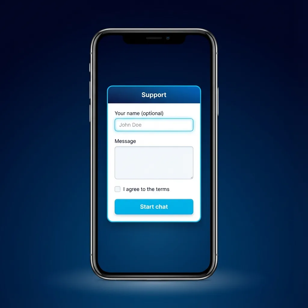 iPhone screen showing 1win app login page with email, phone, password fields and login button highlighted