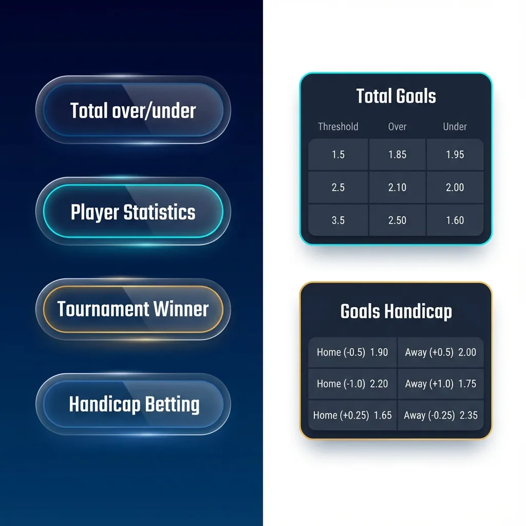 Infographic for 1win India showing single, express, and system sports bets with brief explanations of risk and payout.