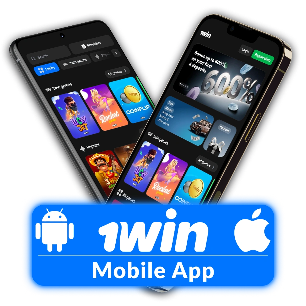 Download the official 1win App to enjoy mobile gambling in India.