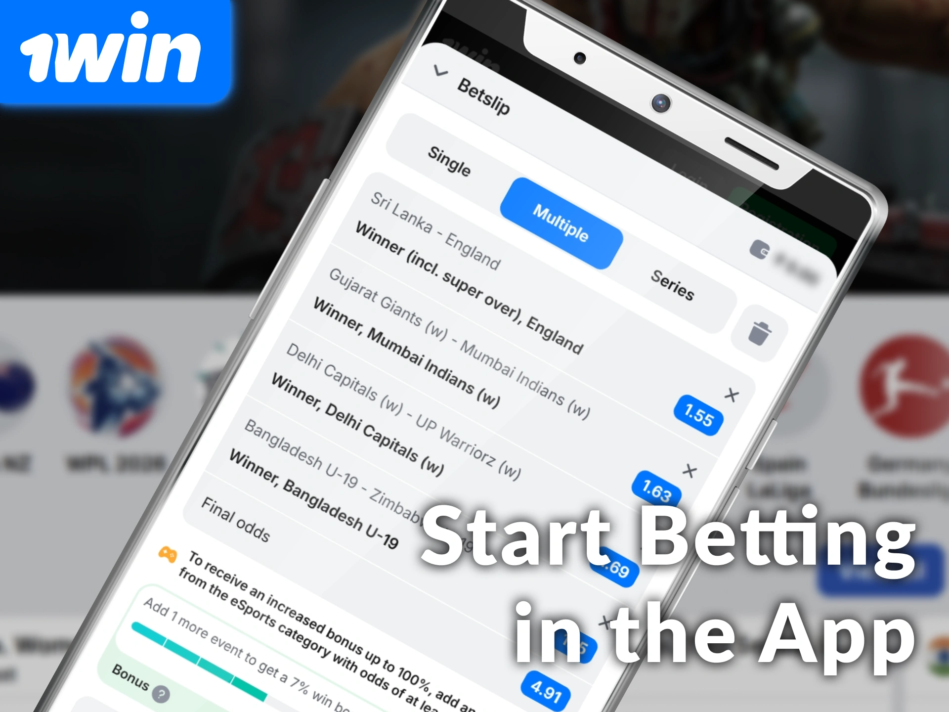 Follow these Easy Steps to Start Betting in the 1win App and win.