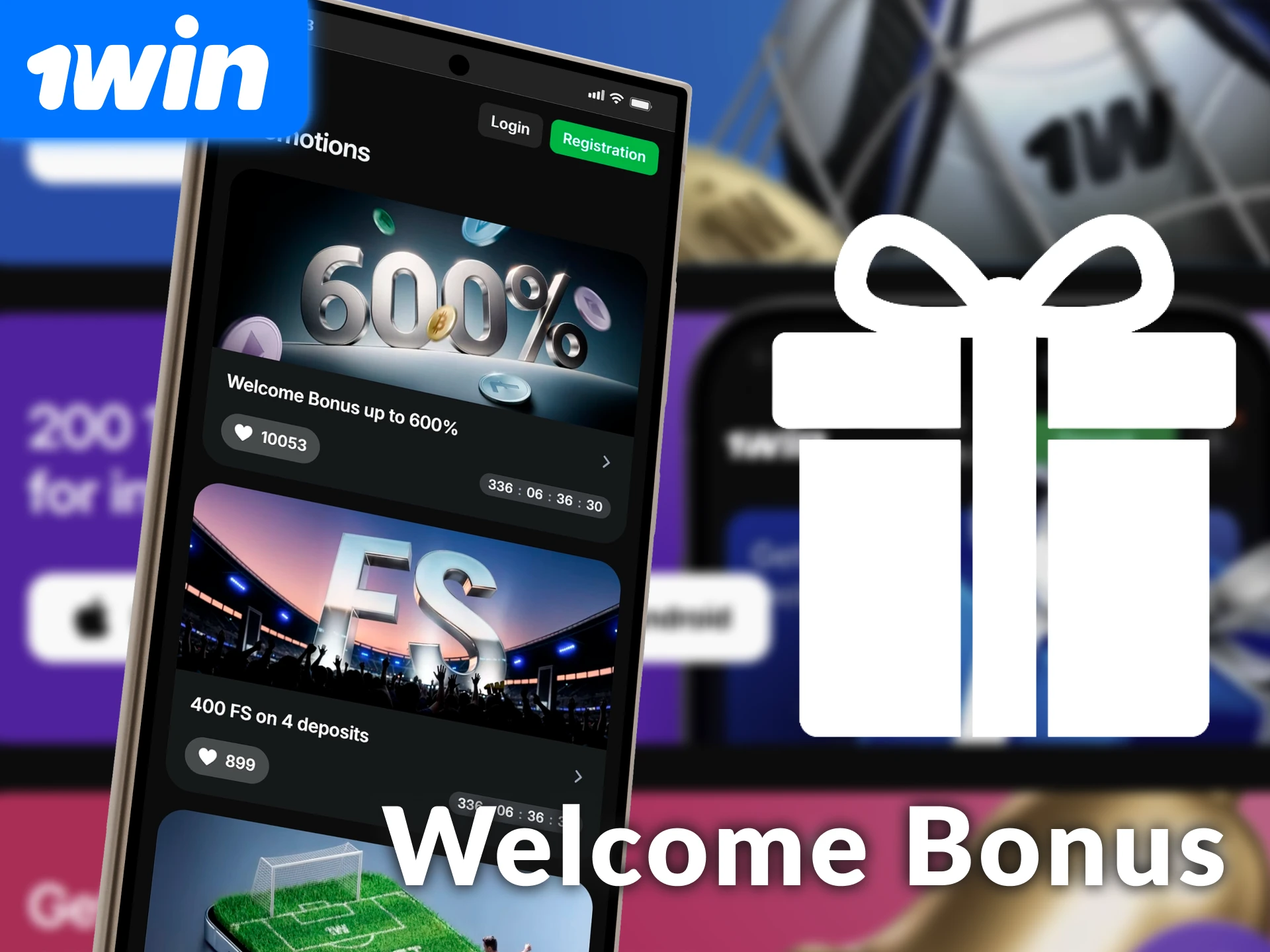 Claim a generous Welcome Bonus in the 1win App for New Users today.