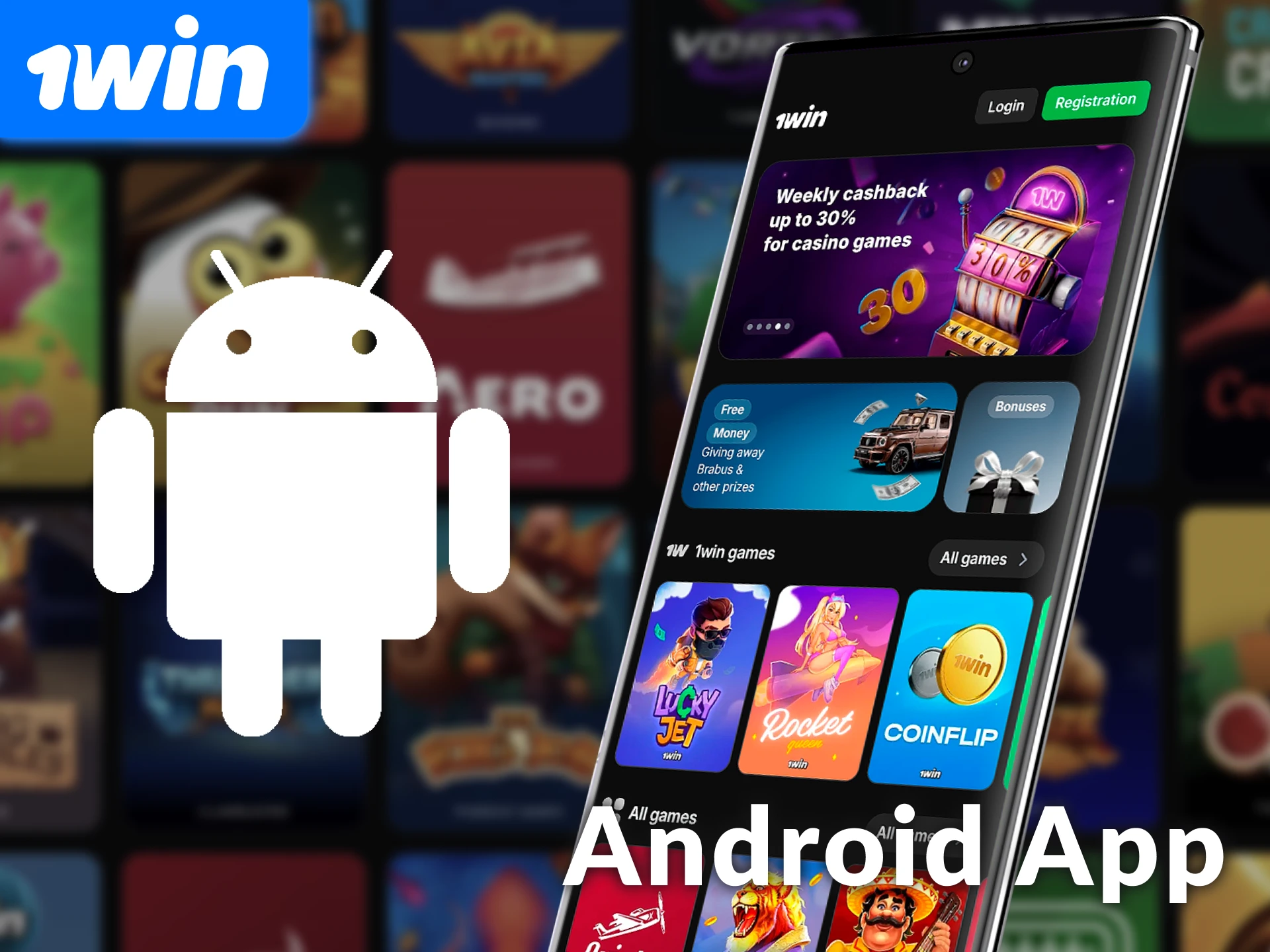 Download the official 1win Android App for India to bet on the go.