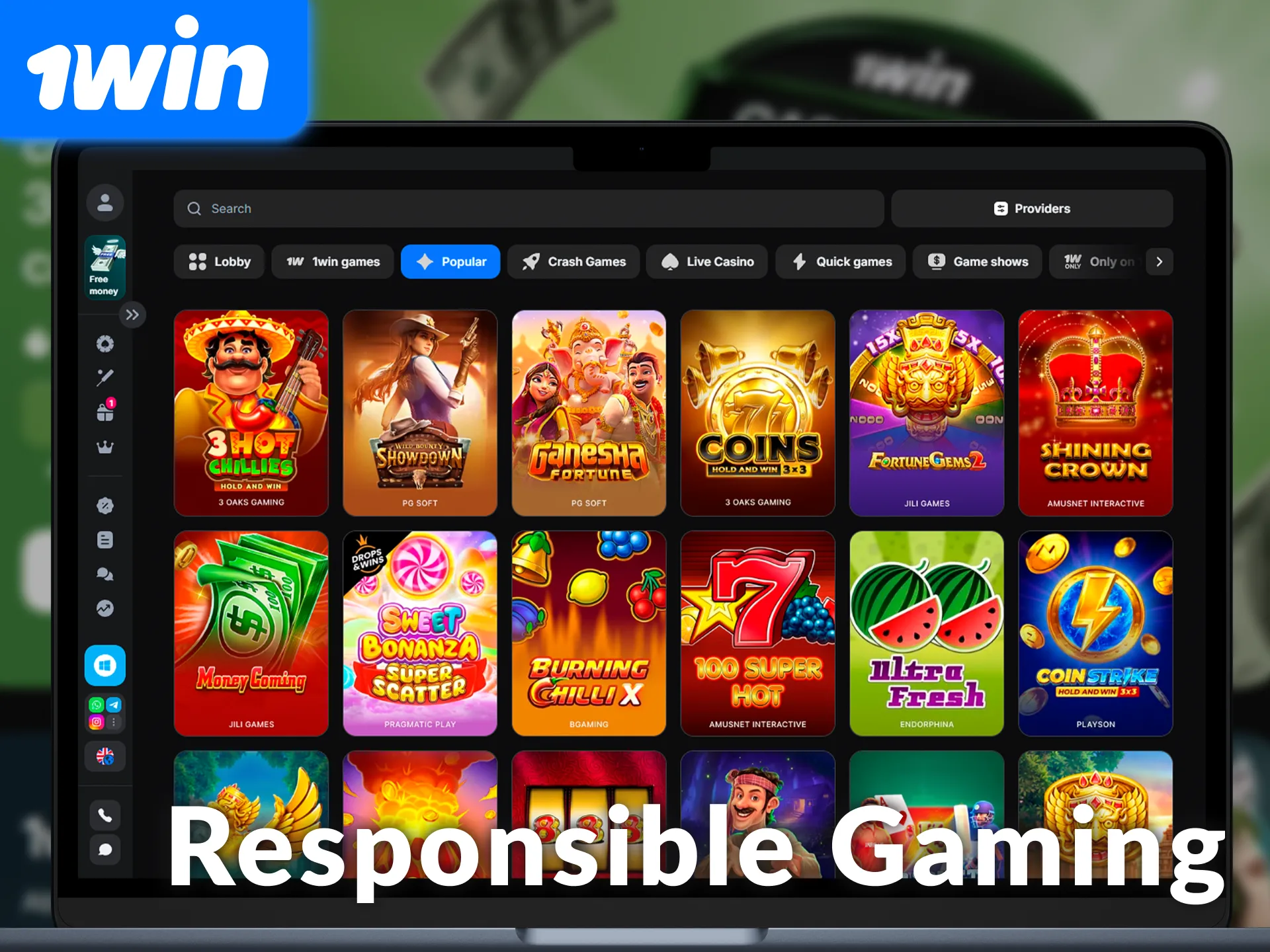 Practice Responsible Gaming on 1win India to maintain a safe environment.