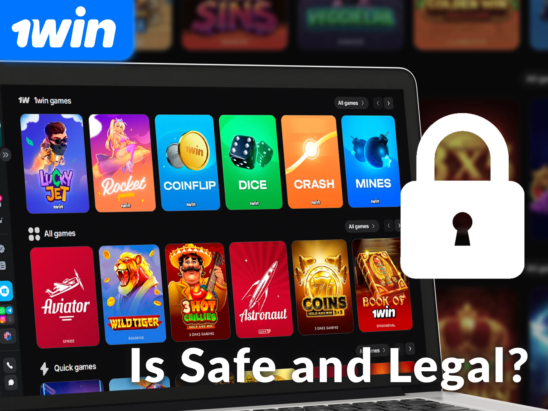 Learn why the official site Is 1win Safe and Legal for India Users.
