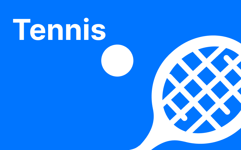 Enjoy competitive Tennis betting odds for all major tournaments at 1win.