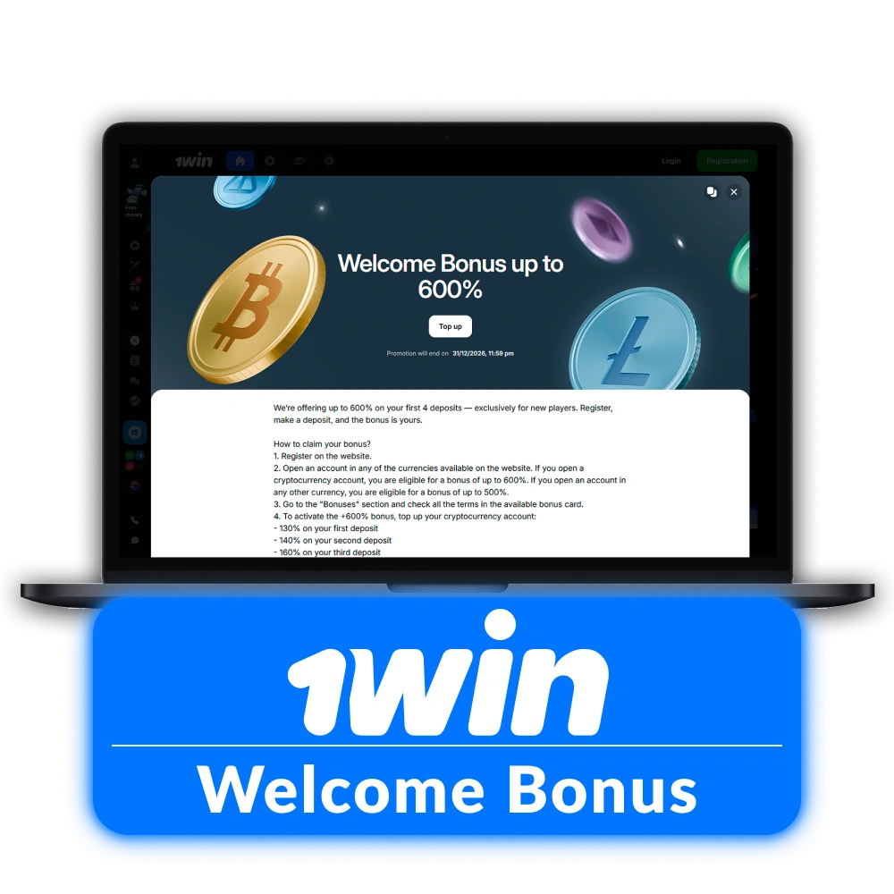 Claim a 1win Welcome Bonus and start your sports betting adventure.