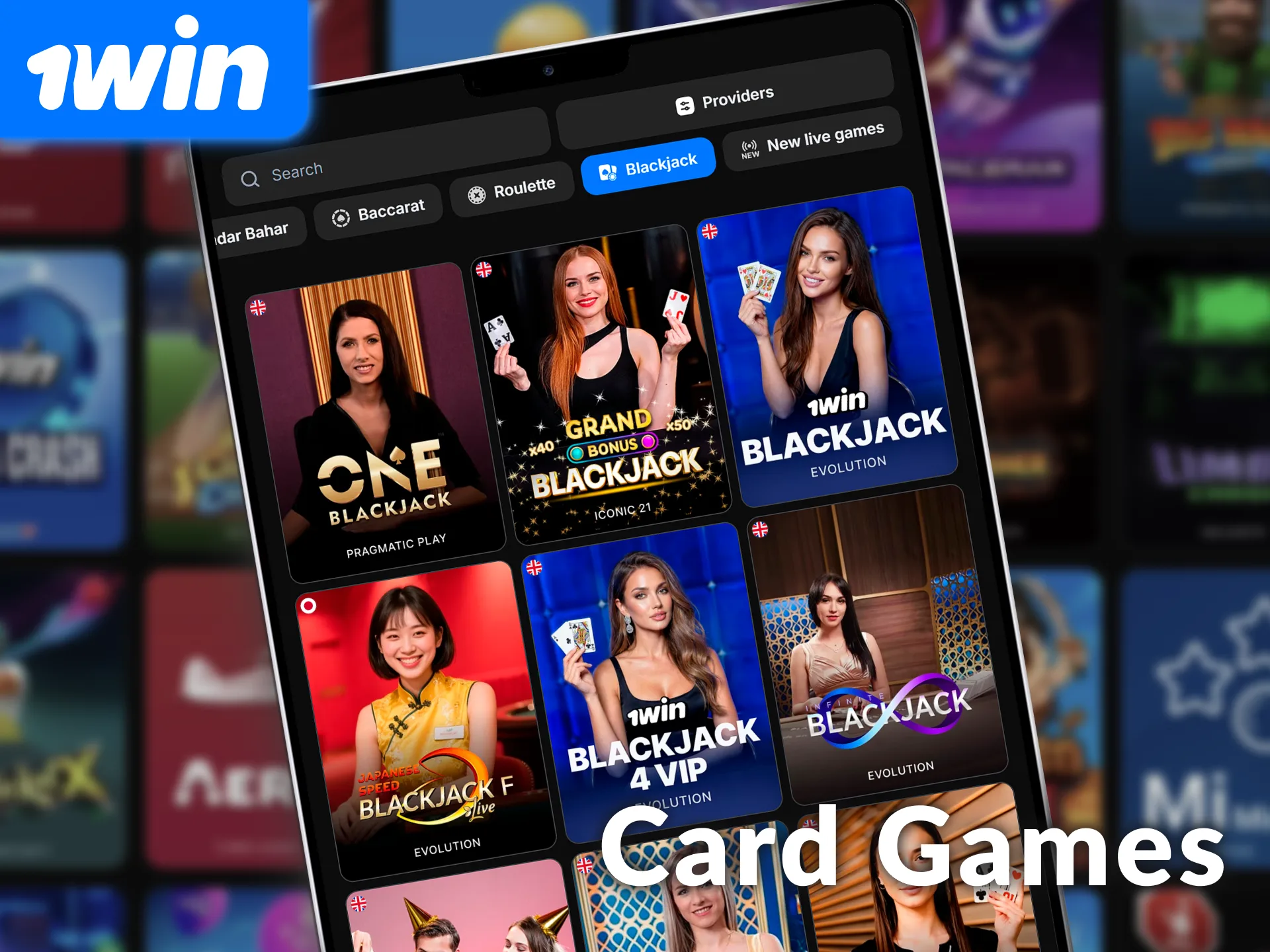 Enjoy traditional card games for India players at 1win.