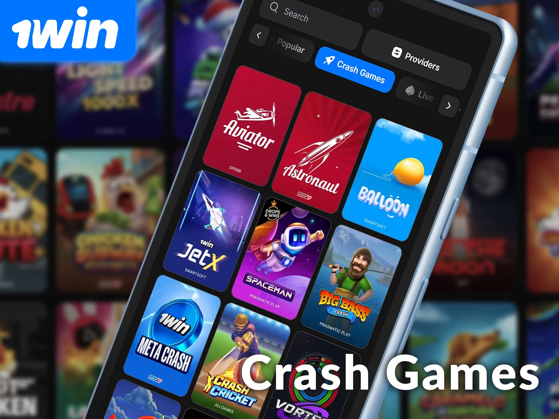 Experience high-speed thrills with crash games on 1win.