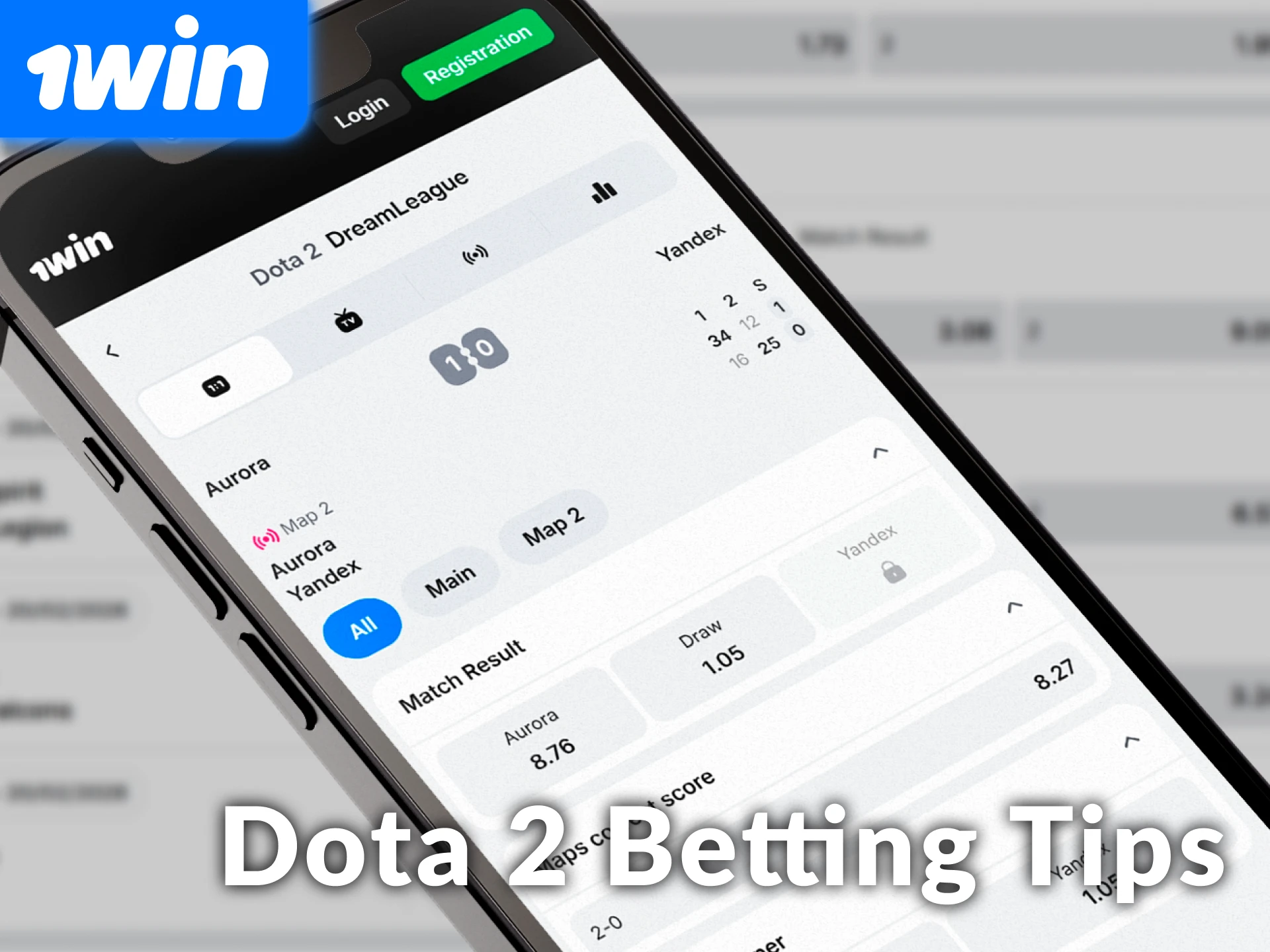 Use practical tips to improve your Dota 2 betting at 1win.
