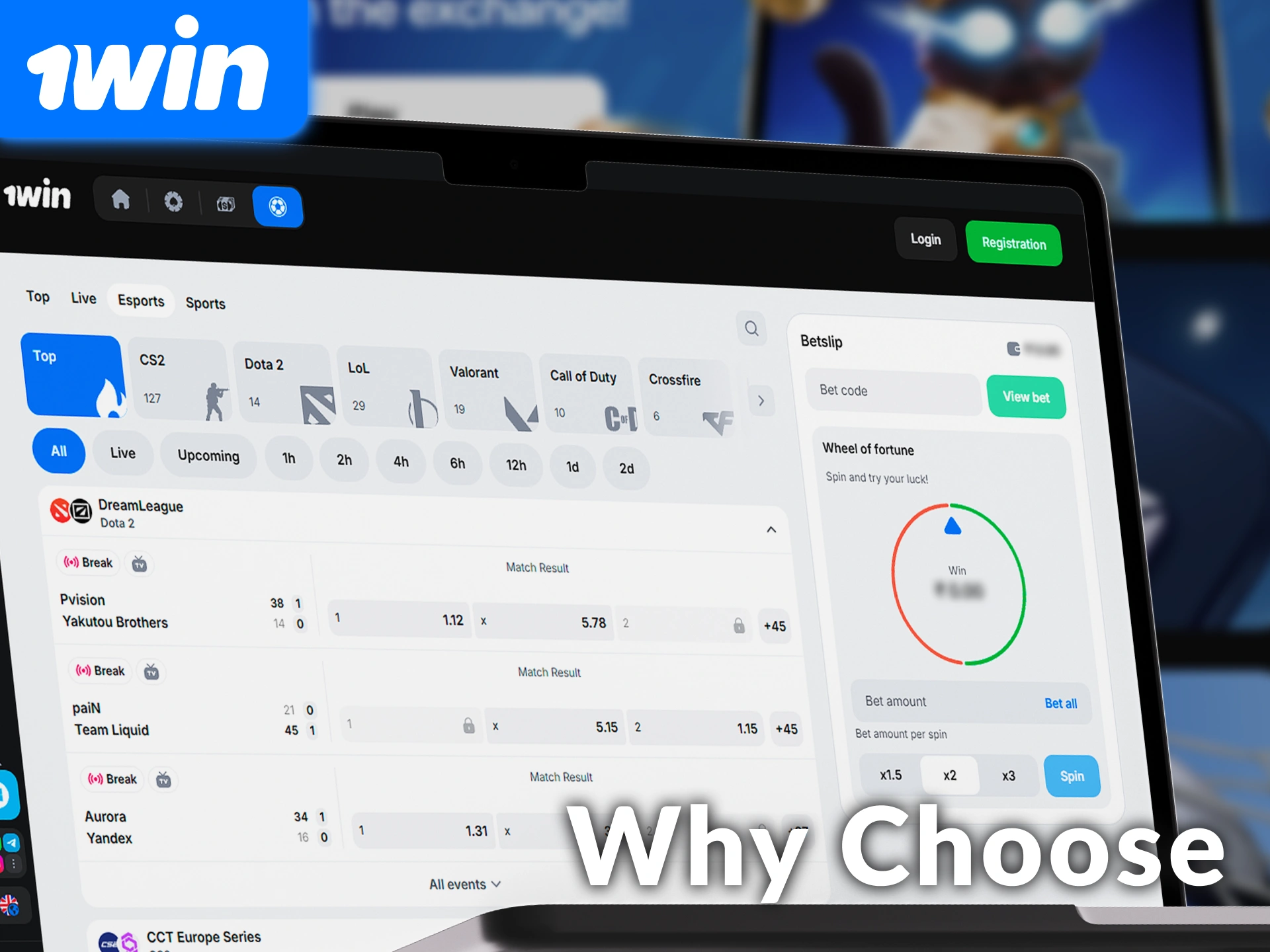 See why Indian players choose 1win for e-sports betting excellence.