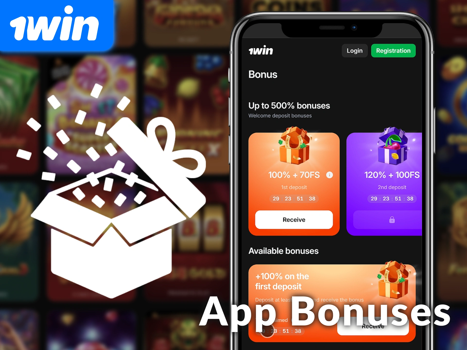 Discover the exclusive Bonuses You Get after Installing the 1win iOS App today.