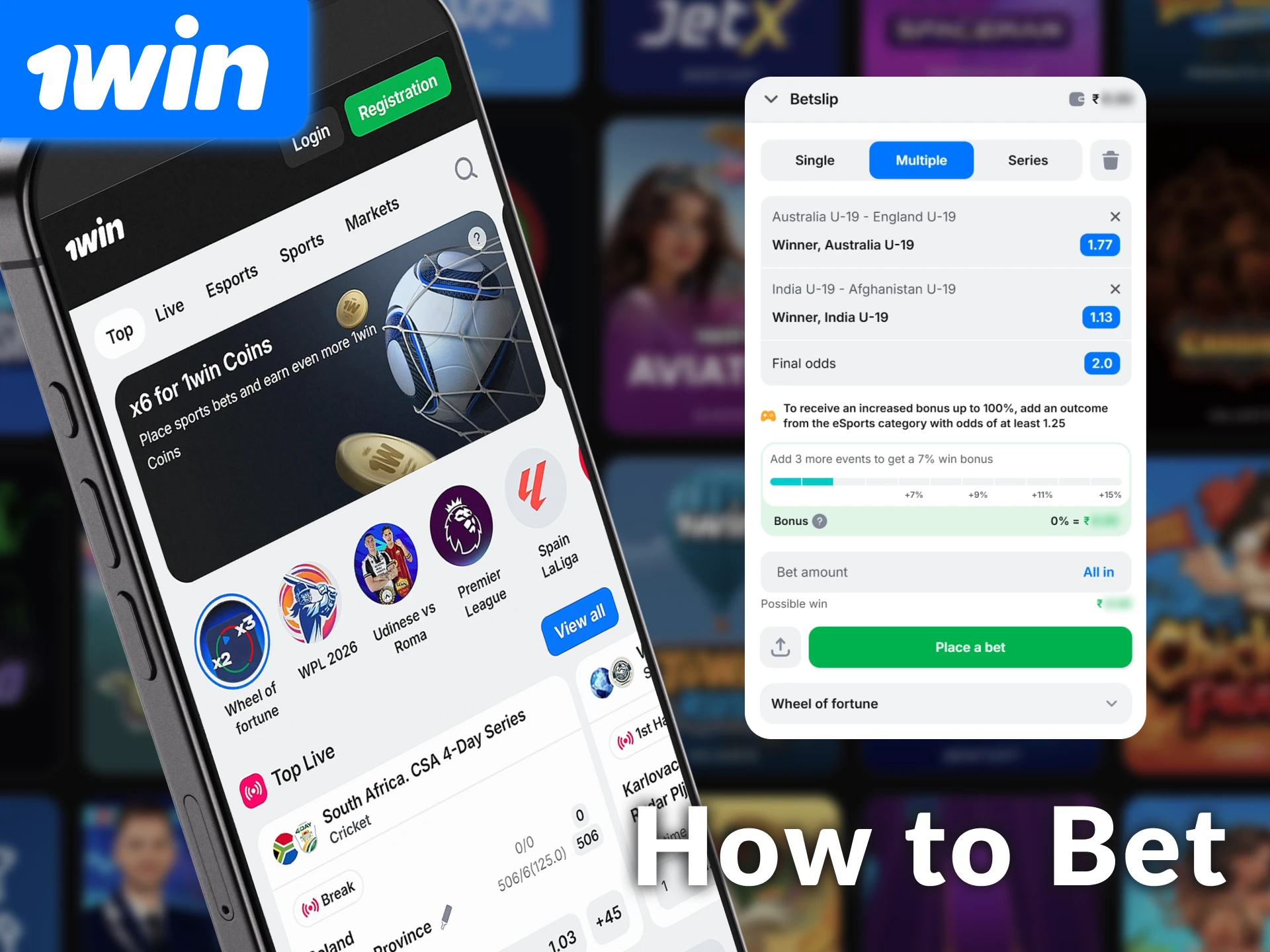 Follow our guide on How to Place Your First Bet in the 1win iOS App successfully.