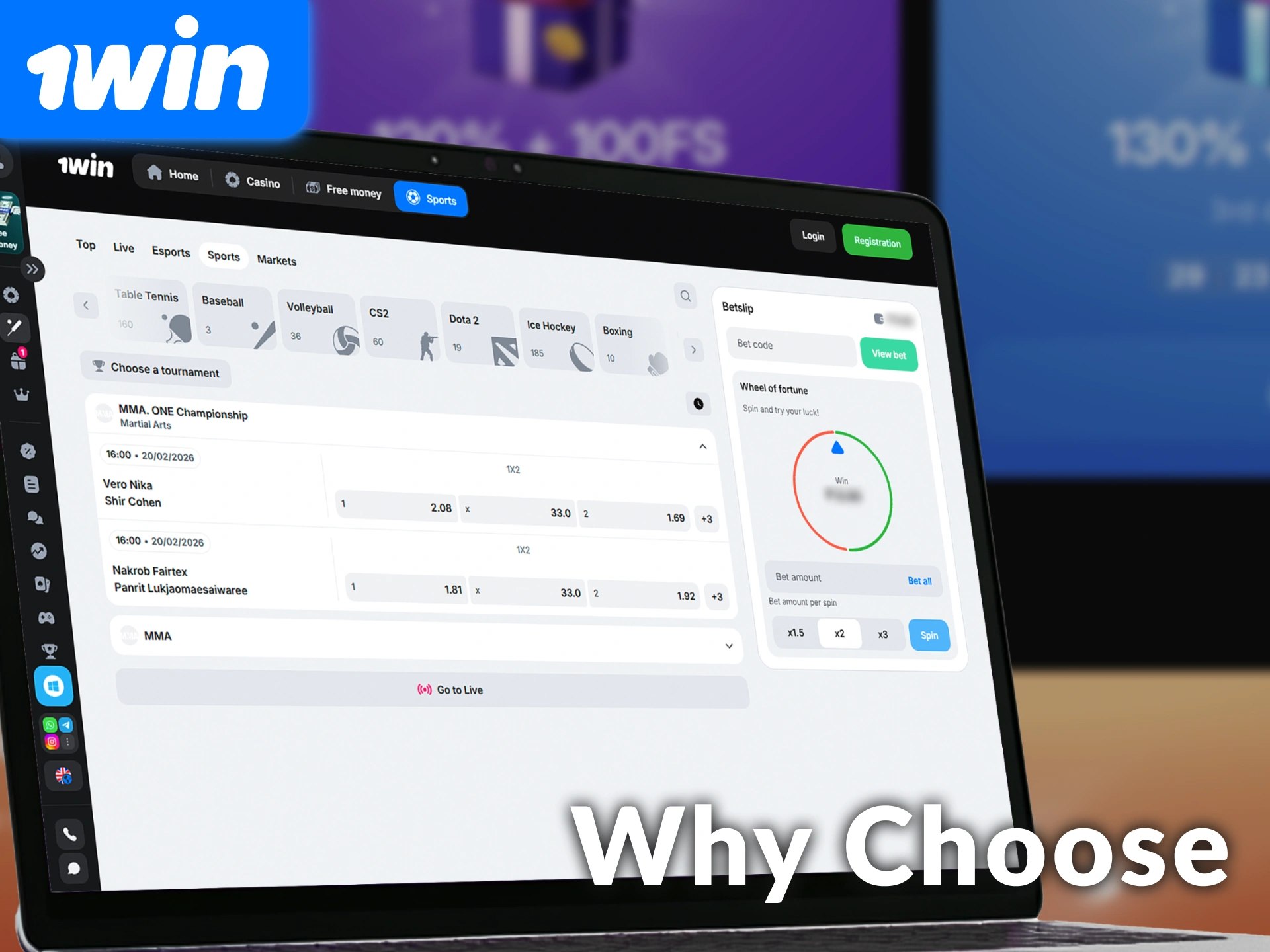 Discover why many users choose 1win MMA betting for major fights.