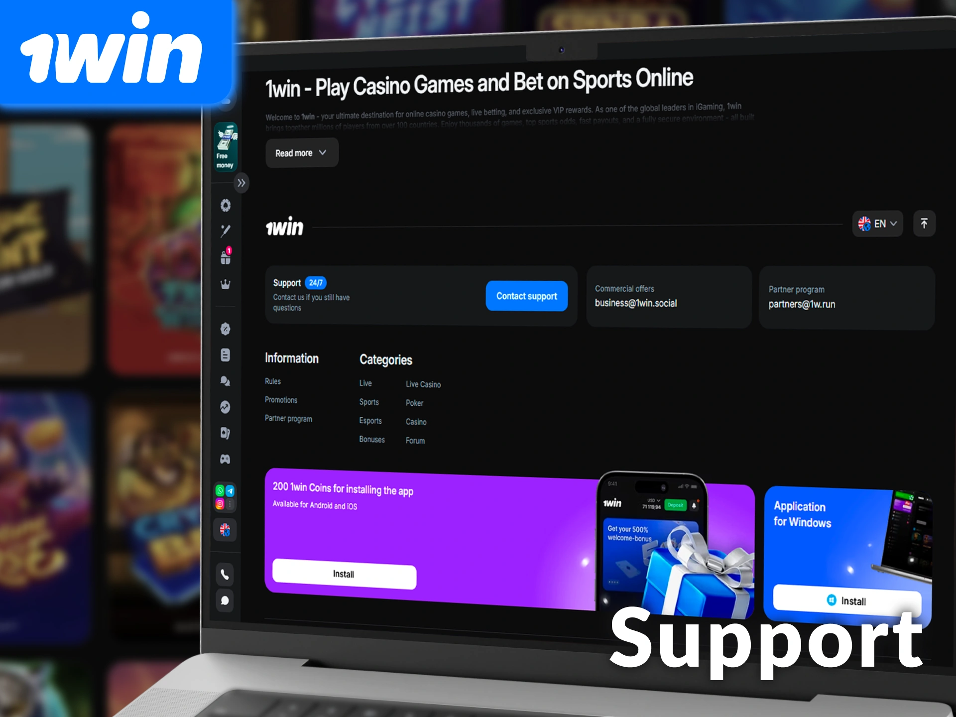 View all available Support options for desktop users in India, including 24/7 live chat.