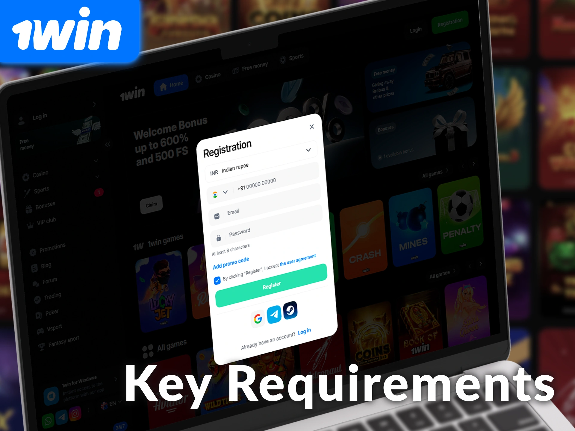 Review the Key requirements for 1win registration in India to avoid account blocks.