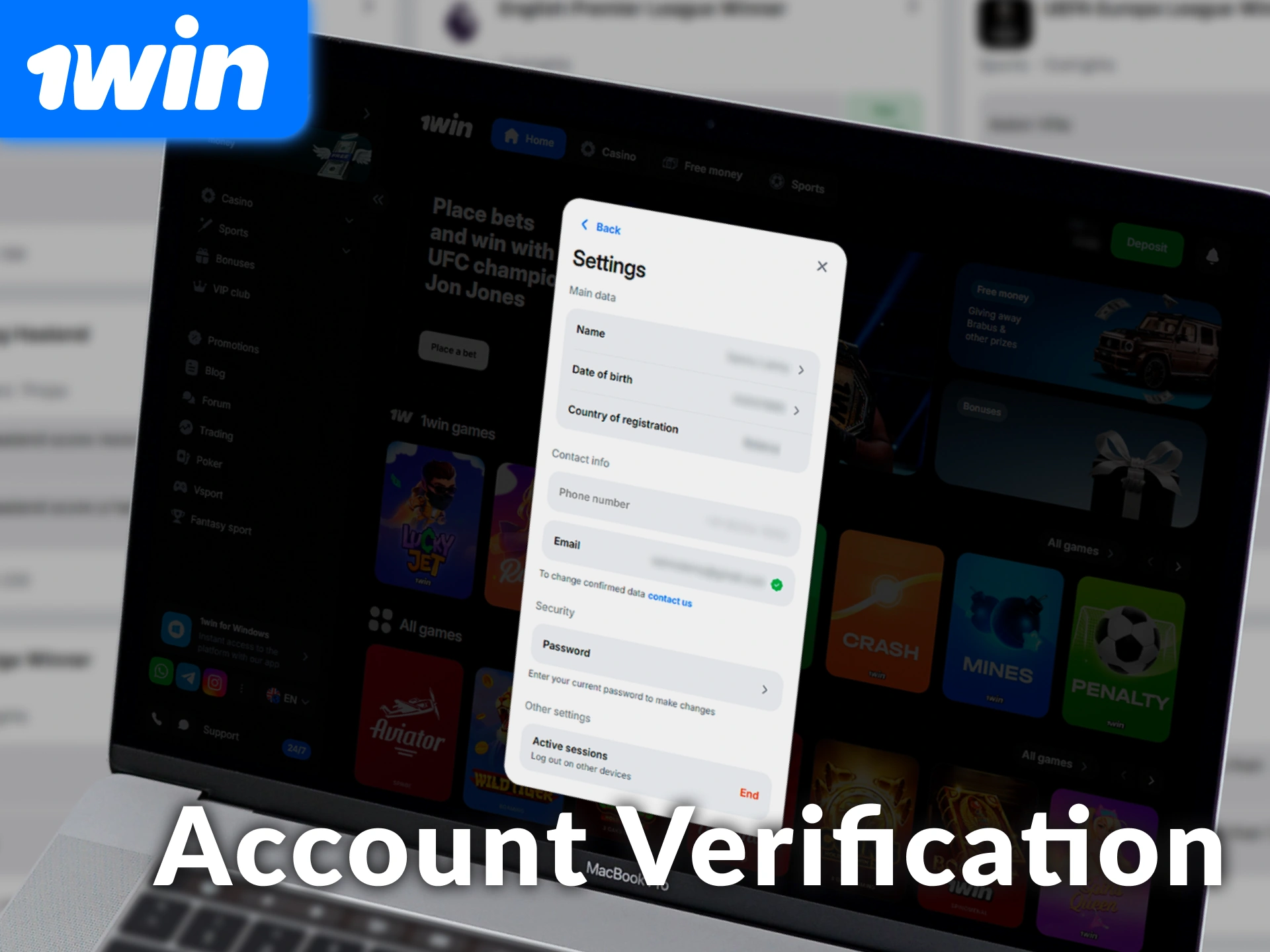 Follow the official 1win account verification process for Indian players to enable withdrawals.