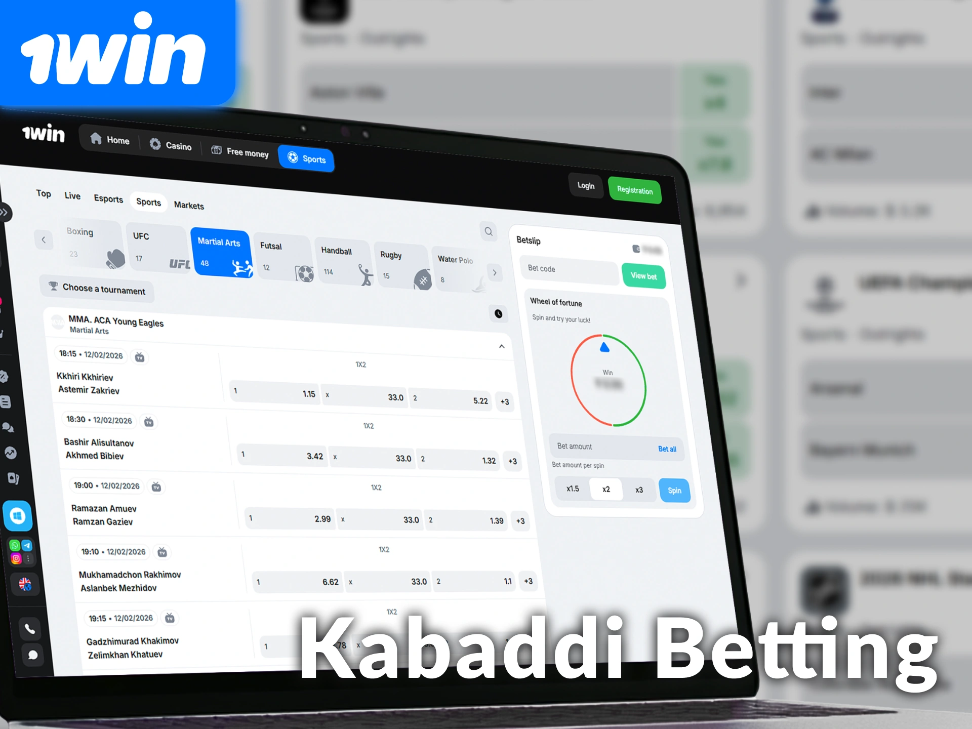 Join kabaddi betting on 1win and support your favorite Indian teams.
