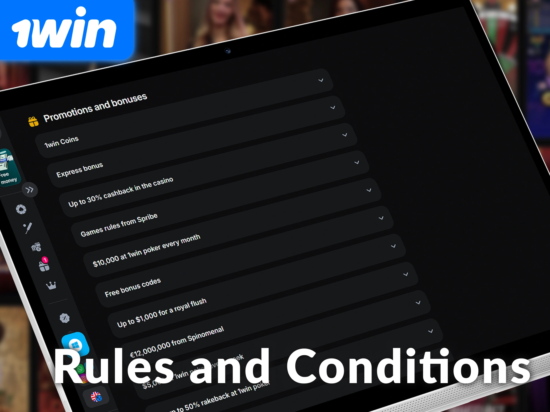 Review the official 1win India bonus terms and conditions to ensure successful payouts.